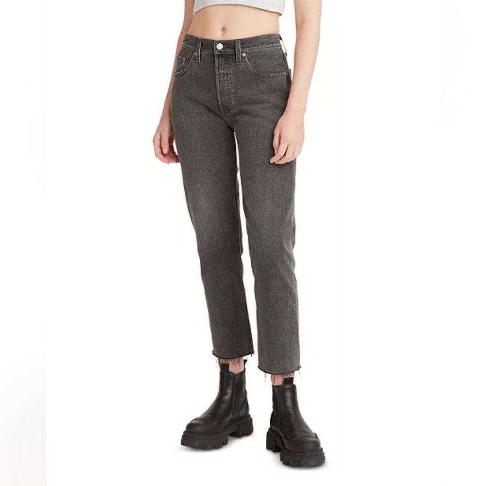 Levi's Charcoal 501 Original Jeans